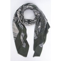Sarta Women's Shelby Lightweight Architecture Scarf - Khaki