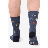 Tropical Fish Bamboo Socks