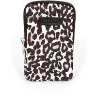 Etre Women's Ivy Crossbody Phone Bag - Cream Leopard Print