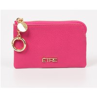 Etre Women's Arlo Small Coin Purse - Pink, Faux Leather in Pink