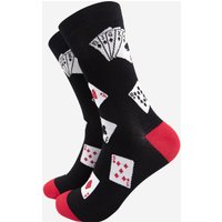 Poker Cards Bamboo Socks