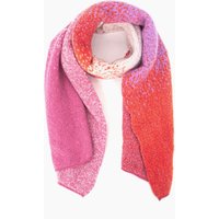 Lia Heavyweight Scarf Pink Ombre Block