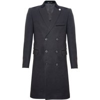 3 4 Long Double Breasted Overcoat Wool Coat Peaky Blinders True