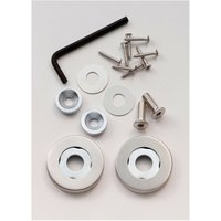Loops Rose Pack to suit Stainless Steel Pull Handles 52 x 8mm Satin Stainless Steel in Metallics