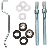 Loops Back To Back Pull Handle Fixing Pack Set 19mm Diameter Matt Black Finish