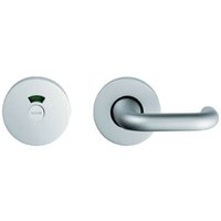 Loops Disabled Lock & Release Handle With Indicator Satin Anodised Aluminium