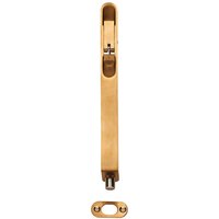 Loops 8 Inch Lever Action Flush Bolt Radius Forend 204 x 20mm Satin PVD