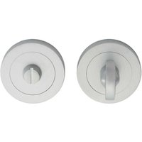 Loops Thumbturn Lock & Release Handle Concealed Fix 80mm Spindle Satin Chrome