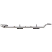 Loops Victorian Casement Window Stay 270mm Length 2 Pins Included Satin Chrome