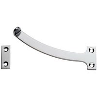Loops PAIR Quadrant Arm Casement Window Stay 150mm Polished Chrome Window Fitting