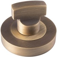 Loops Thumbturn Lock & Release Handle Concealed Fix Round Rose Antique Brass in Metallics