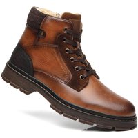 Comfort Stylish Simple Detailing Smart Boots Lace & Zip Up