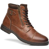 Smart Work Office Style Zip Smart Chukka Boots Lace & Zip Up
