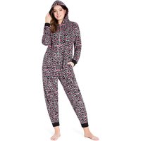 CityComfort Women's Animal Print Onesie Loungewear | Size: XL