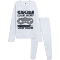 CityComfort Boy's Gaming Pyjama Set in Grey | Size: 9-10 Years