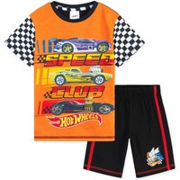 Hot Wheels Boy's Summer Short Sleeve Pyjama Set | Size: 3-4 Years