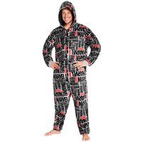 Hooded All Over Print Onesie