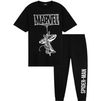 Spiderman Long Pyjama Set 2 Piece Nightwear T Shirt Bottoms PJ Sleepwear