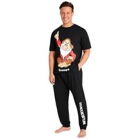 Long Pyjama Set 2 Piece Nightwear T Shirt Bottoms PJ
