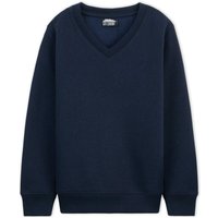CityComfort Boy's V Neck Sweater in Navy | Size: 7-8 Years