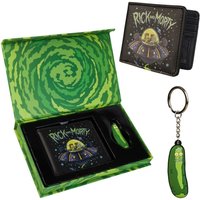Rick & Morty Men's Keyring & Purse Set