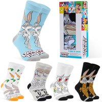 Looney Tunes Men's Bugs Bunny Socks 5 Pack