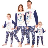 Long Pyjama Set Family 2 Piece Matching PJ Cosy Warm Sleepwear Nightwear
