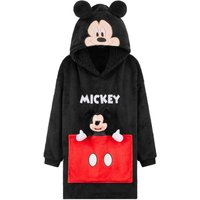 Disney Mickey Hoodie Blanket With Plush in Black