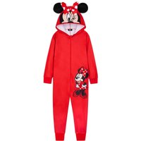 Minnie Coral Fleece Onesie Loungewear