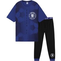 Chelsea FC Men's Pyjama Set - Bottoms & T-Shirt | Size: 3XL