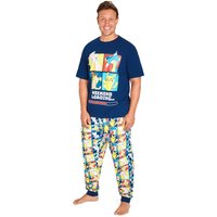 Long Pyjama Set Nightwear 2 Piece T Shirt & Bottoms PJ Nightwear Sleepwear