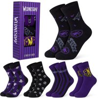 Wednesday Ankle Socks Pack Of 5 | Size: 3.5-5.5
