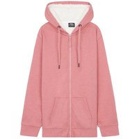 CityComfort Fleece Hoodie Long Sleeve Sweatshirt Hooded Top in Pink | Size: 13-14 Years