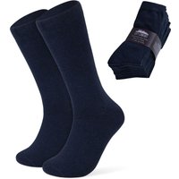 CityComfort Men's Crew Socks Pack Of 12 in Navy | Size: 7-11