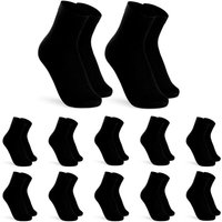 CityComfort Socks Pack of 12 in Black | Size: 4-7 Years