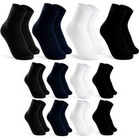 CityComfort Socks Pack of 12 | Size: 4-7 Years