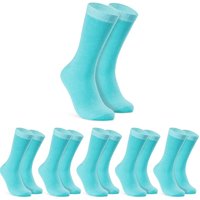 CityComfort Men's Socks Pack of 6 in Turquoise