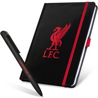 Liverpool FC Men's Notebook & Pen Set in Black