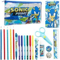 Sonic the Hedgehog Pencil Case Stationary Set