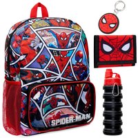 Marvel Spiderman 4 Piece Backpack Set