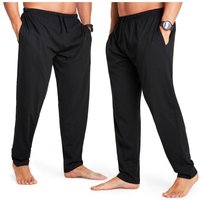 CityComfort Men's Pyjama Trousers 2 Pack in Black | Size: 2XL
