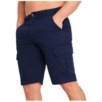 CityComfort Men's Cargo Shorts in Navy | Size: 2XL