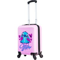 Disney Women's Stitch Trolley Bag Luggage in Pink