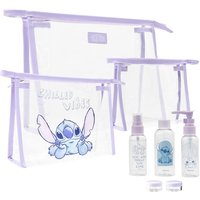 Disney Stitch Travel Set in Purple
