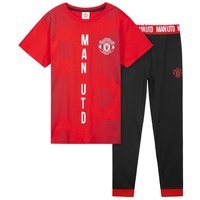 Manchester United FC Boy's Sleepwear Short Sleeve Pyjama Set | Size: 7-8 Years