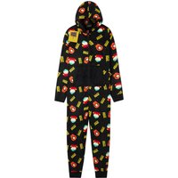 Onesie Fleece Hooded Jumpsuit Cosy Warm Pyjama