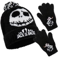 Nightmare Before Christmas Beanie & Glove Set