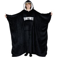 Men's Oversize TV Blanket in Black