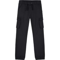 CityComfort Boy's Cargo Jogger in Black | Size: 7-8 Years