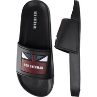 Ben Sherman Men's Union Black Sliders | Size: 11